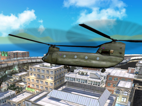 【免費遊戲App】Air Tilt Rotor 3D: Land the Green Fat Heli-APP點子