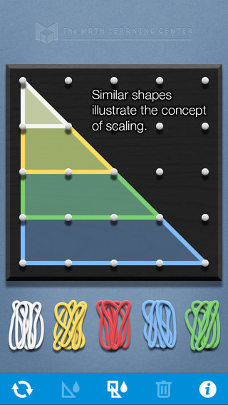 【免費教育App】Geoboard, by The Math Learning Center-APP點子