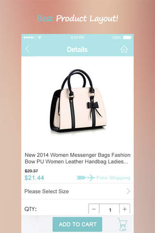Cusp-Online Shopping Brand Handbags&Purses&Wallet screenshot 2