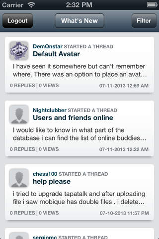 ODRS Online screenshot 2