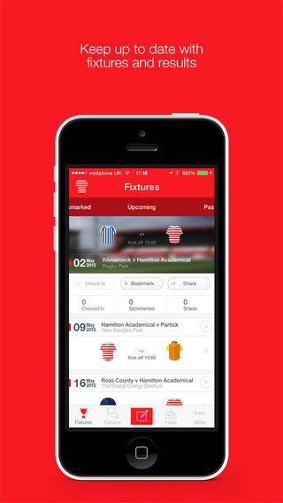Fan App for Hamilton Academical FC