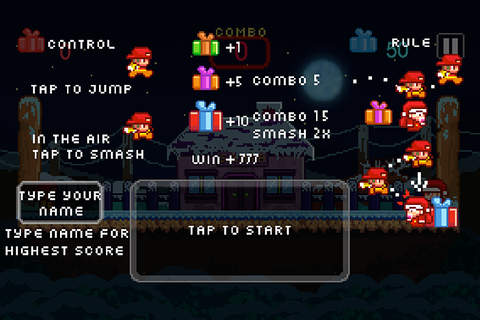 Smash Santa - 50 Gifts screenshot 2