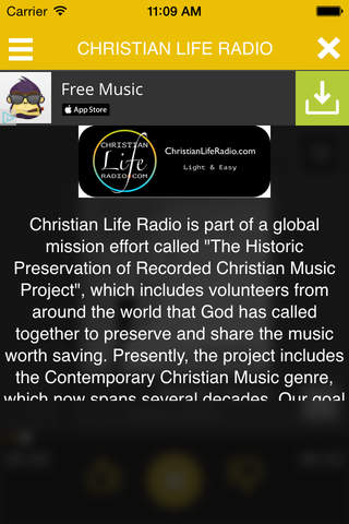 Christian Life Radio screenshot 3