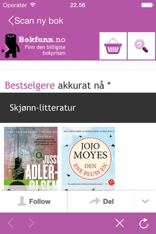 Bokfunn - finn billige bøker screenshot 2