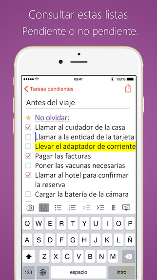 Captura de pantalla del iPhone 3