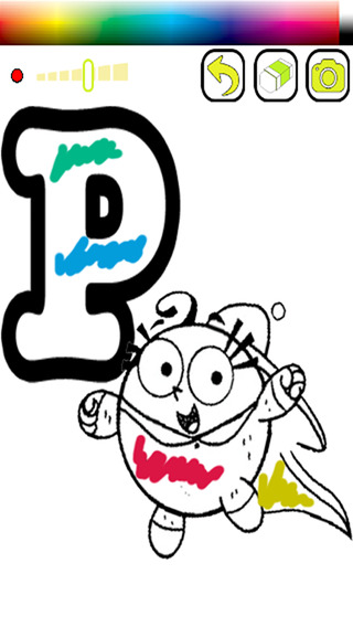 【免費教育App】Coloring Game ABCs For Fairly Oddparents Edition-APP點子