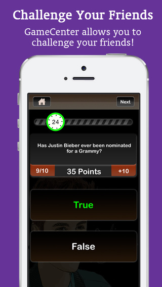 【免費遊戲App】Quiz 4 Justin Bieber!-APP點子