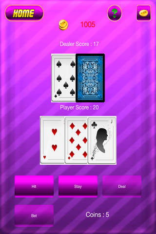 21 Ace Las Vegas Strip Blackjack - myVegas Casino screenshot 3