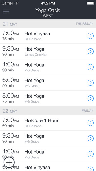 Yoga Oasis app