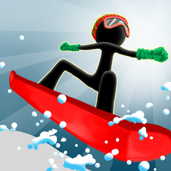 Absolute eXtreme Stickman Snowboarding - Wild & Crazy Stunts Snow Boarder Edition 遊戲 App LOGO-APP開箱王