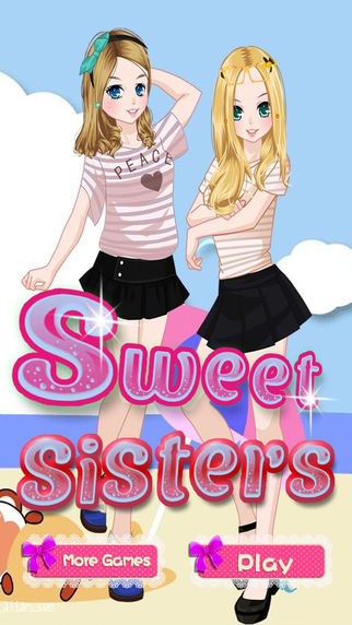 Sweet Sisters - girl dress up games