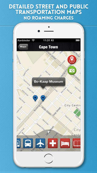 【免費旅遊App】Cape Town Travel Guide with Offline City Street Maps-APP點子