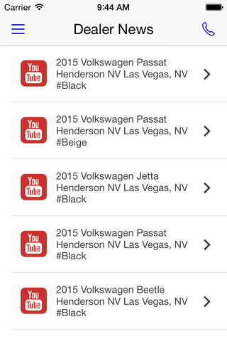Findlay Volkswagen DealerApp screenshot 4