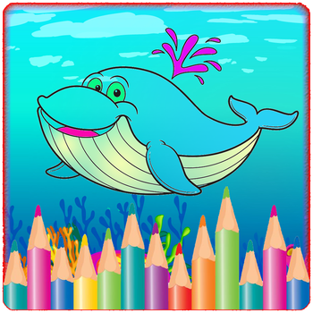 Sea Animals Coloring Book 教育 App LOGO-APP開箱王