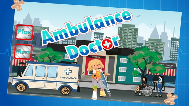 Ambulance Doctor - Crazy first aid surgeon virtual surgery hospital game