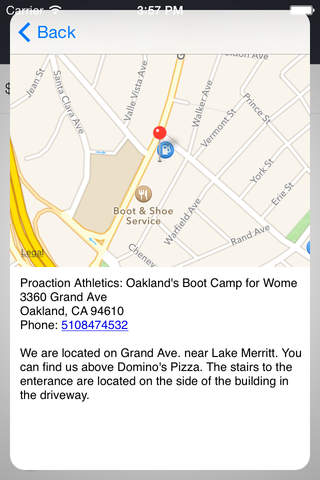 ProAction Athletics Oakland Bootcamp for Women screenshot 3