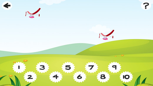 【免費遊戲App】Active Counting Game for Children Learn to Count 1-10 with Flying Engines and Helicopters-APP點子