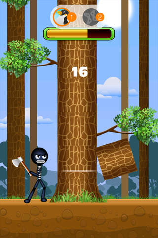 Super Stick Timberguy - Don't Tap Branched Timber screenshot 4