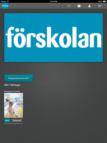 【免費新聞App】Tidningen Förskolan-APP點子