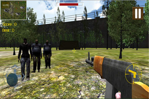 Counter Zombie Attack - Free screenshot 2