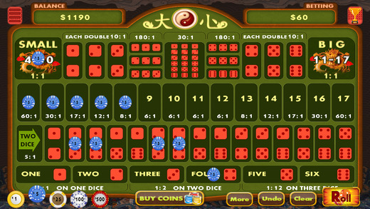 Sic Bo Dice Casino Game