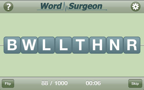 Word Surgeon screenshot 2