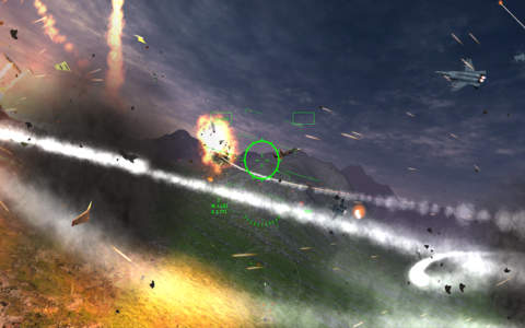 Sky Piercing Bullet HD - Flight Simulator screenshot 4