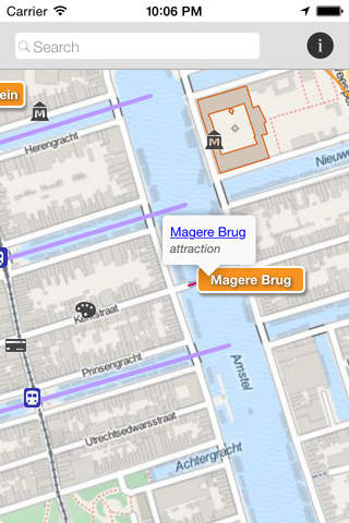 Amsterdam Tourist Map screenshot 2