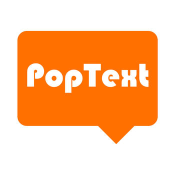 PopText - Add context to your photos! LOGO-APP點子