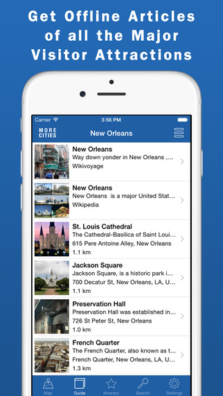 New Orleans Travel Guide Offline Map