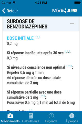 Guide de l'administration intraveineuse des médicaments screenshot 2