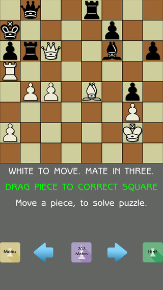 101 Chess Checkmate Puzzles - 15 Chess Puzzles FREE