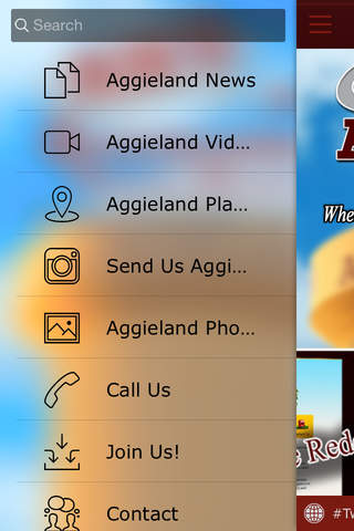 Aggieland Website Design screenshot 2