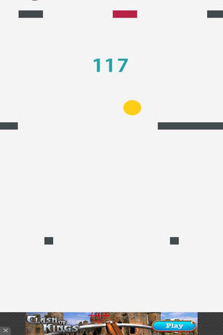 Super Yellow Dot Up - Free Jumping Games For All of Age screenshot 2