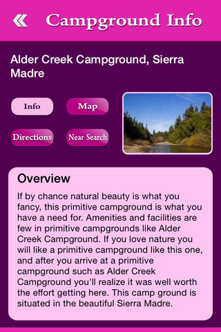 California Campgrounds and RV Parks screenshot 3
