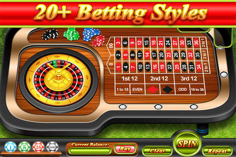 Roulette Master - Casino Style screenshot 3