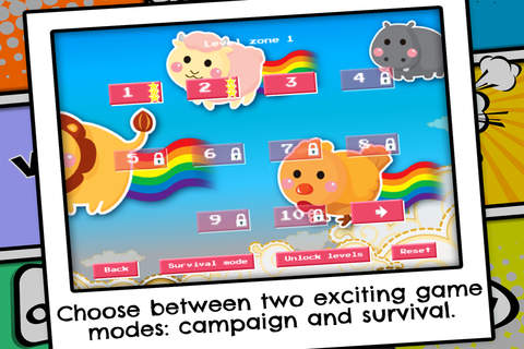Nya Flying Zoo - PRO - Blast Nya Animals Off The Sky Defense Tower Strategy Game screenshot 4