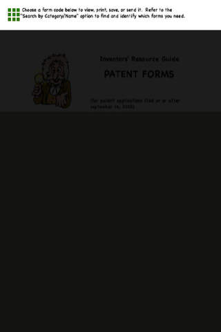 Patent Forms Inventor Resource screenshot 2