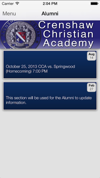 【免費生活App】Crenshaw Christian Academy-APP點子