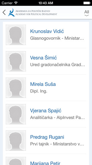 【免費商業App】Akademija za politički razvoj-APP點子
