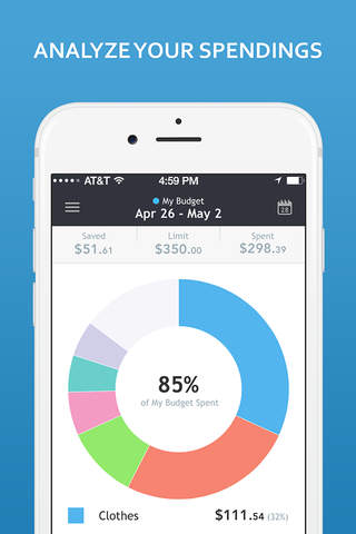 Sumptus – Money Saver and Daily Expense Tracker screenshot 3