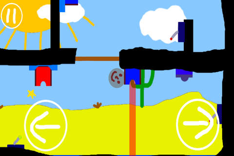 Paint Gravity Adventure screenshot 2