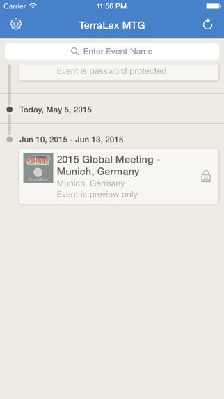 TerraLex Global Meeting App