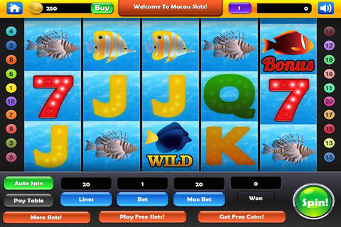 Macau Slots Excursion - Free Slots with Multiline Reels and Spins screenshot 2