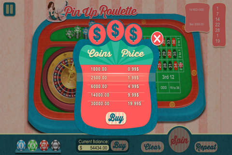 American Pin-up Roulette — Free Vegas Strip Casino Game screenshot 4