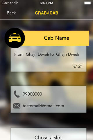 Grab A Cab Malta screenshot 3