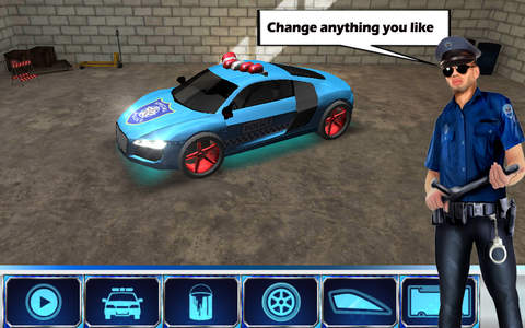 Ultra 3D police car parking 2 screenshot 3