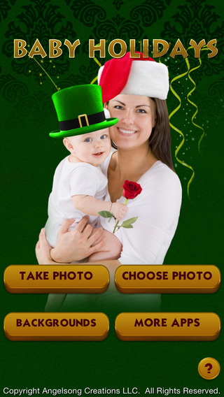 Baby Holidays - FREE Baby Picture App with One Button Sharing