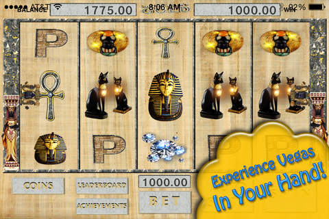 Las Vegas Cleopatra's Pyramid Casino: Double Diamond Deluxe Riches screenshot 2