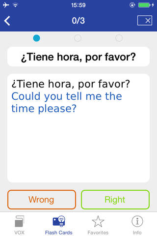 VOX Spanish-English Phrasebook screenshot 4